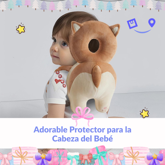 ANGELWINGS Adorable Protector para la Cabeza del Bebé