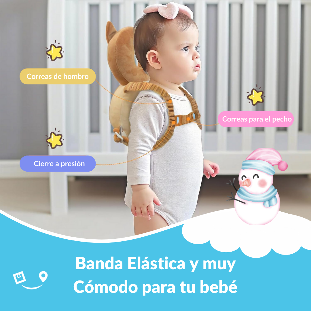 ANGELWINGS Adorable Protector para la Cabeza del Bebé