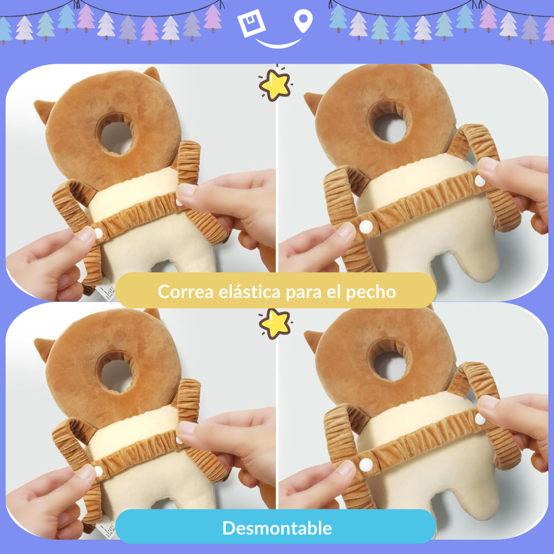 ANGELWINGS Adorable Protector para la Cabeza del Bebé