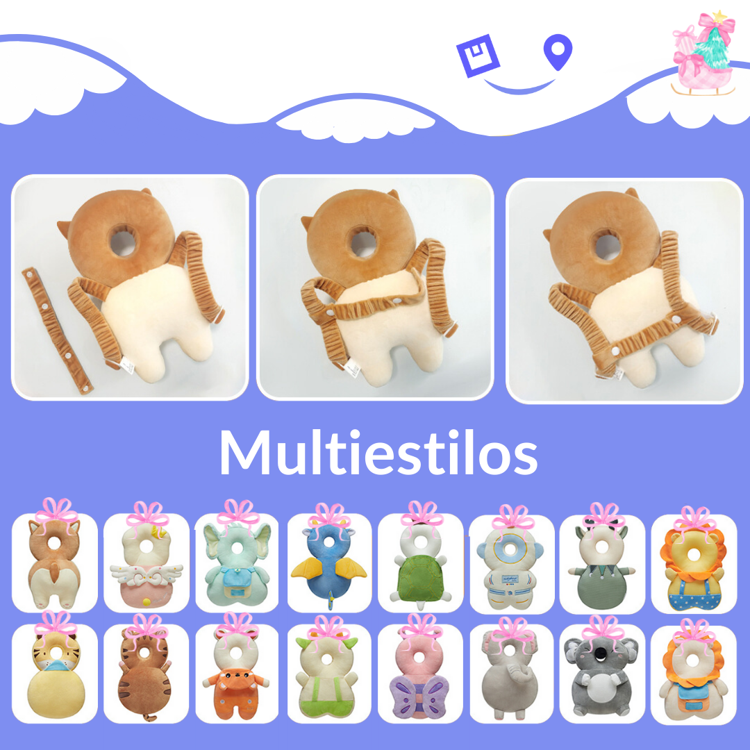 ANGELWINGS Adorable Protector para la Cabeza del Bebé