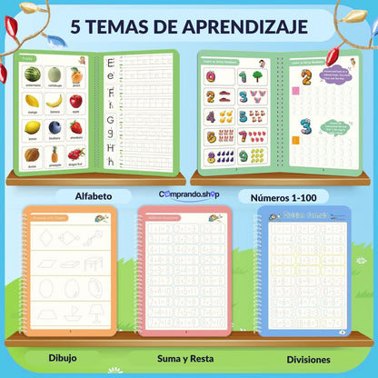 MI CUADERNO MÁGICO Pack de Caligrafía