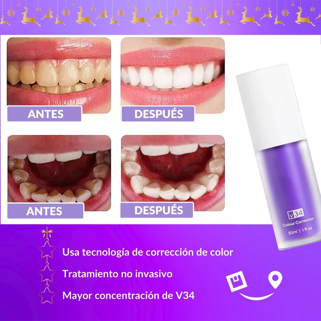 PURPLE POWER SMILE Blanqueador Dental