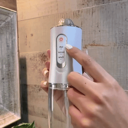 AQUACLEAN Irrigador Bucal: Limpieza profunda, sonrisa radiante