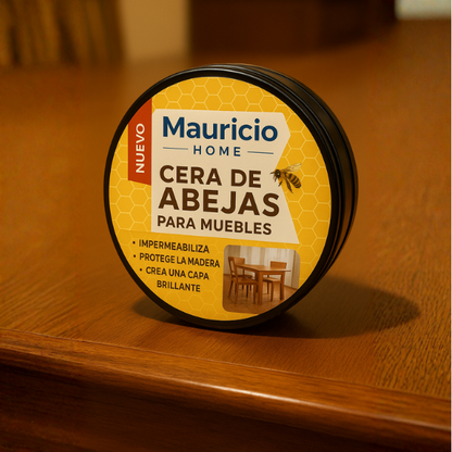 Cera de Abeja Premium para Muebles y Cueros 🐝✨
